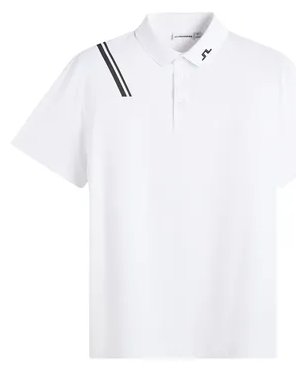 J.Lindeberg Fred Polo polo uomo, bianco
