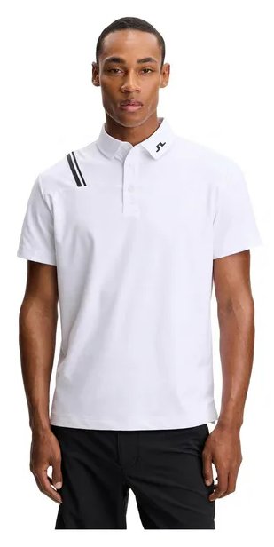 J.Lindeberg Fred Polo polo uomo, bianco