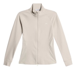 J.Lindeberg Mel Rib Mid Layer maglia donna, Moonbeam