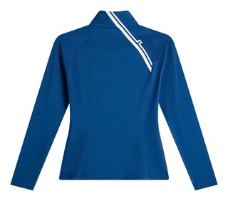 J.Lindeberg Nadu Quarter Zip donna mid layer, Estate Blue