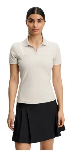 J.Lindeberg Melli polo da donna, moonbeam