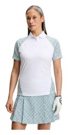 J.Lindeberg Chiara Polo polo donna, Ladder White Bay