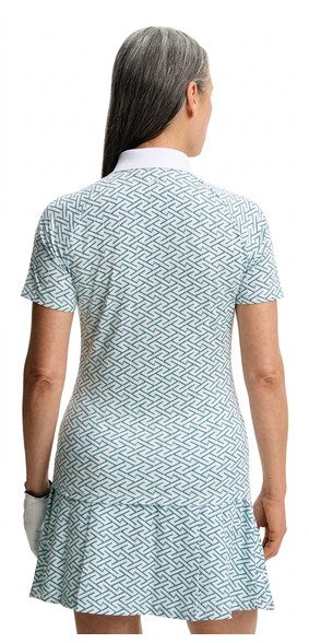 J.Lindeberg Chiara Polo polo donna, Ladder White Bay