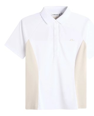 J.Lindeberg Isador polo da donna, bianco