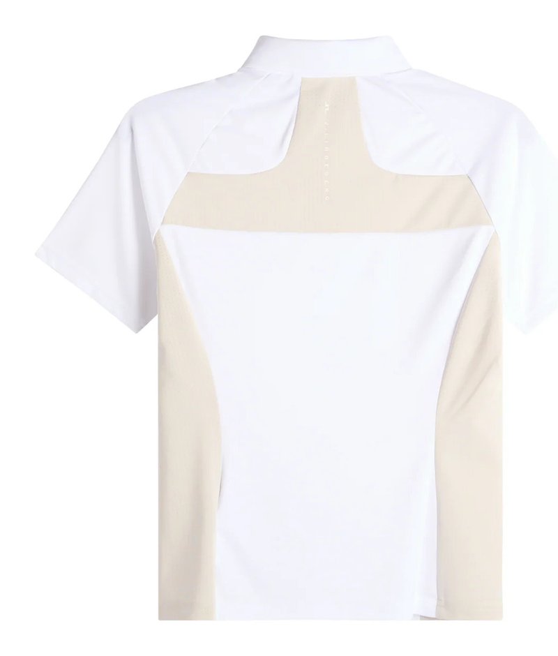 J.Lindeberg Isador polo da donna, bianco