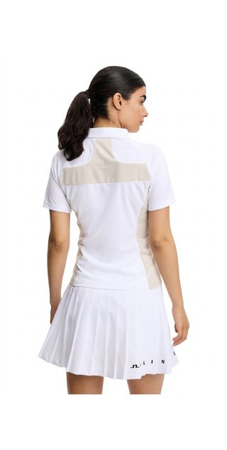 J.Lindeberg Isador polo da donna, bianco