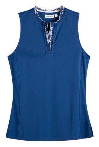 J.Lindeberg Leya Sleeveless top da donna, Estate Blue