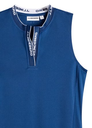 J.Lindeberg Leya Sleeveless top da donna, Estate Blue