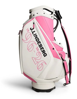 J.Lindeberg 30Y Staff Bag, bianco