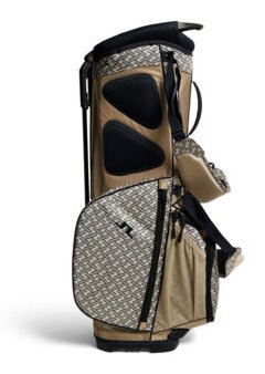 J.Lindeberg JL Flare Printed borsa da golf, Ladder White Kelp