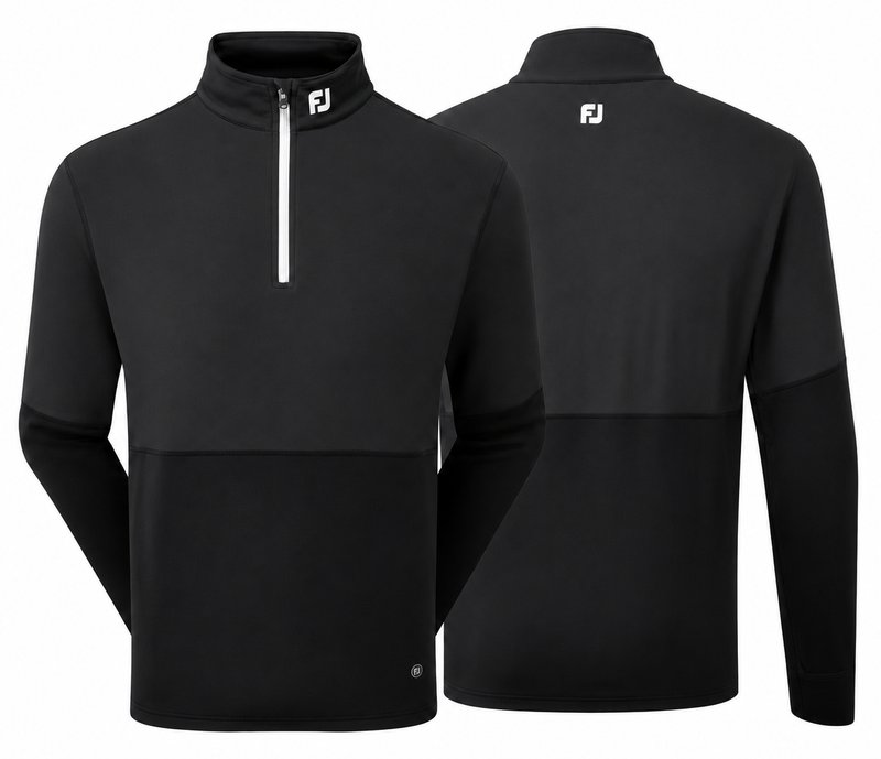 FootJoy ThermoSeries Hybrid Midlayer felpa da uomo, nera