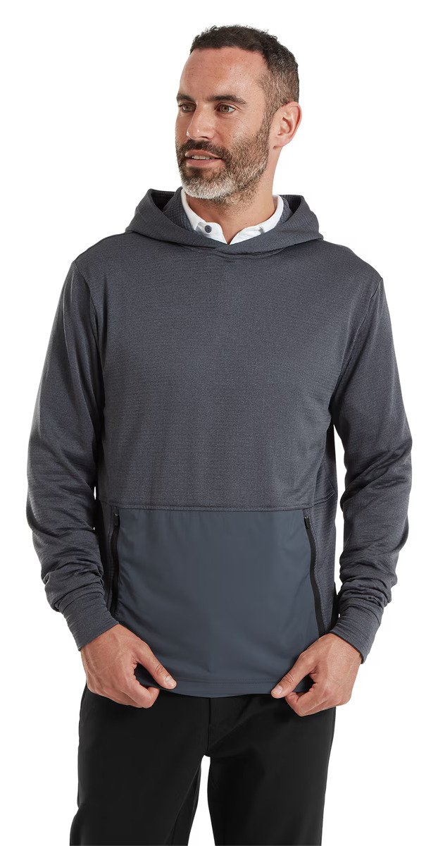 FootJoy ThermoSeries Crossover felpa con cappuccio da uomo, charcoal