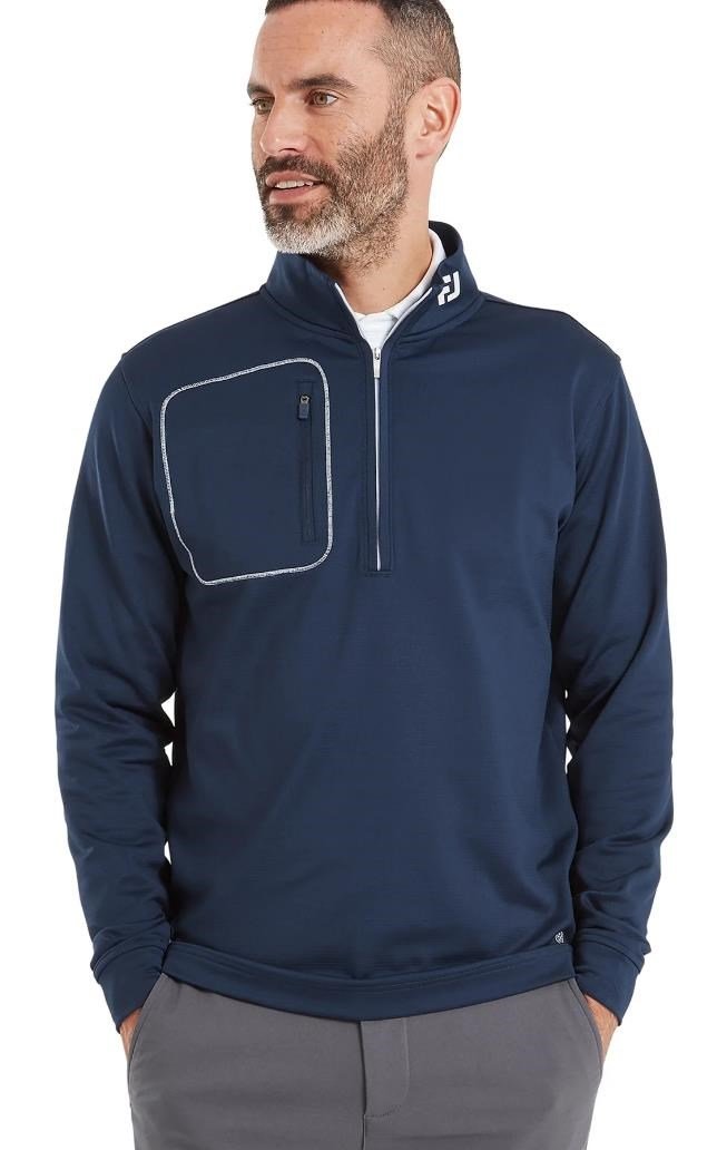 FootJoy TS Texture maglia uomo, navy