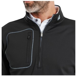 FootJoy ThermoSeries Texture Midlayer felpa uomo, nero