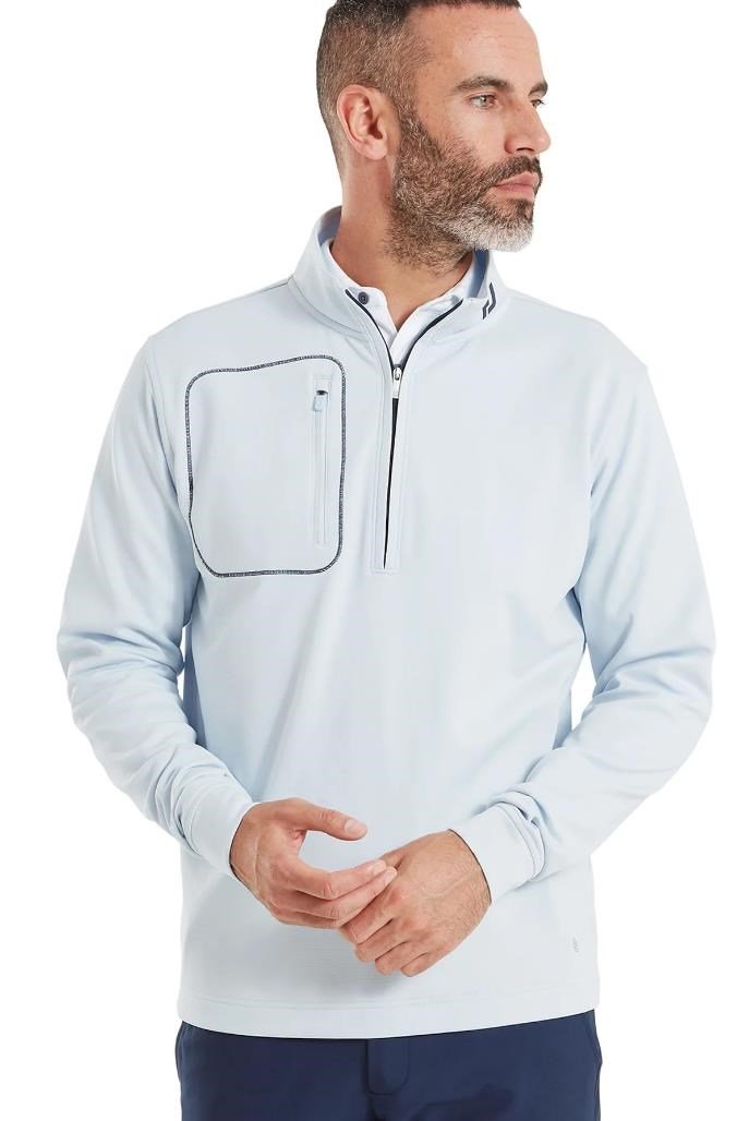 FootJoy ThermoSeries Texture Midlayer felpa da uomo, mist