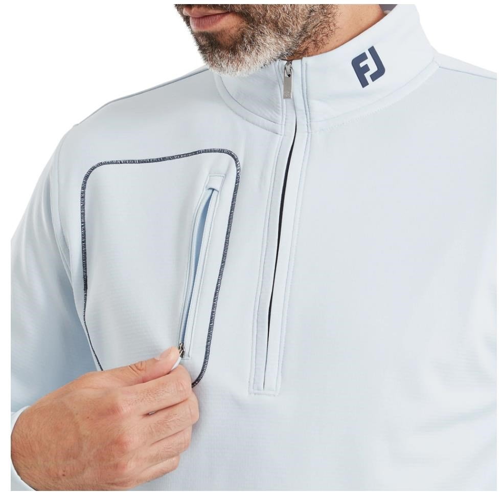 FootJoy ThermoSeries Texture Midlayer felpa da uomo, mist