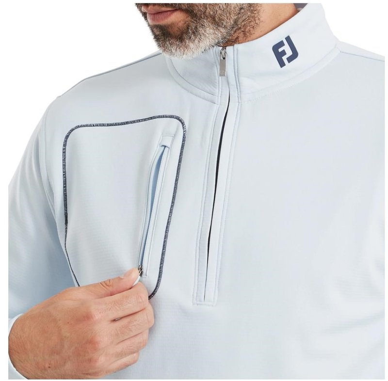 FootJoy ThermoSeries Texture Midlayer felpa da uomo, mist