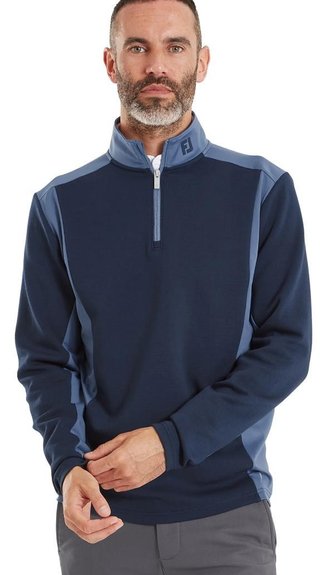 FootJoy ThermoSeries Blocked felpa uomo, navy/midnight