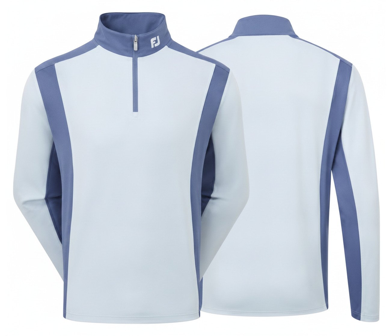 FootJoy ThermoSeries Blocked Midlayer felpa uomo, mist/midnight