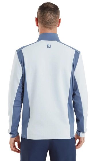 FootJoy ThermoSeries Blocked Midlayer felpa uomo, mist/midnight