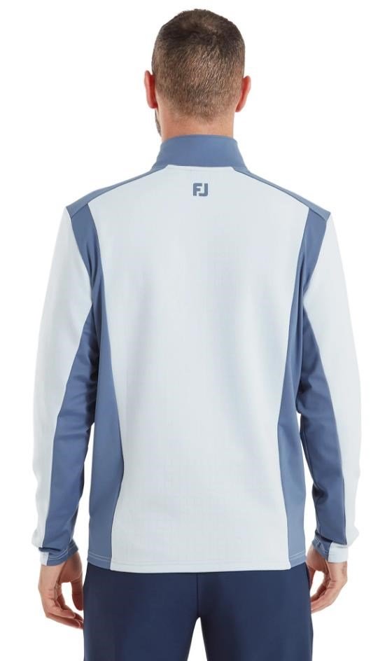 FootJoy ThermoSeries Blocked Midlayer felpa uomo, mist/midnight