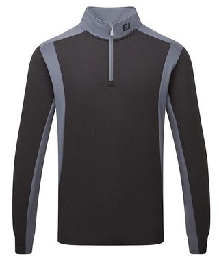 FootJoy ThermoSeries Blocked Midlayer felpa uomo, nero/antracite