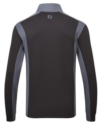 FootJoy ThermoSeries Blocked Midlayer felpa uomo, nero/antracite