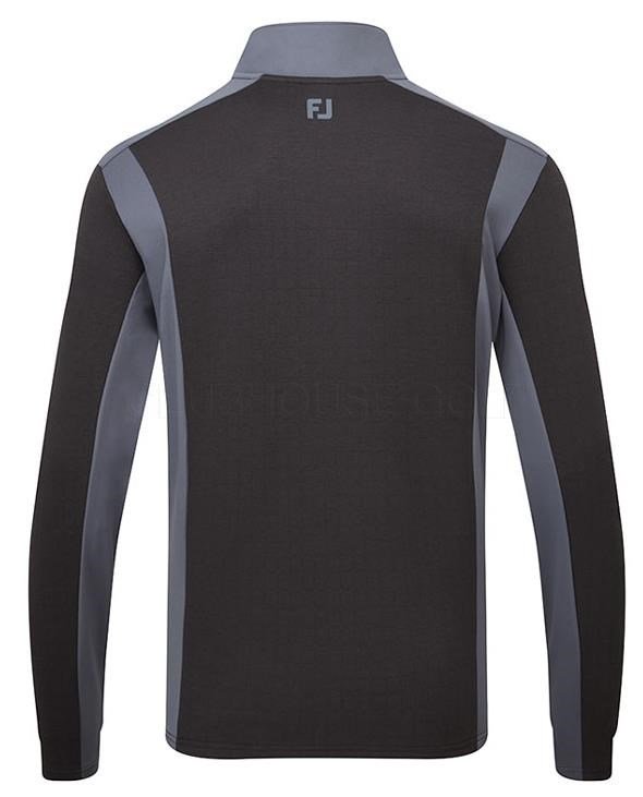 FootJoy ThermoSeries Blocked Midlayer felpa uomo, nero/antracite