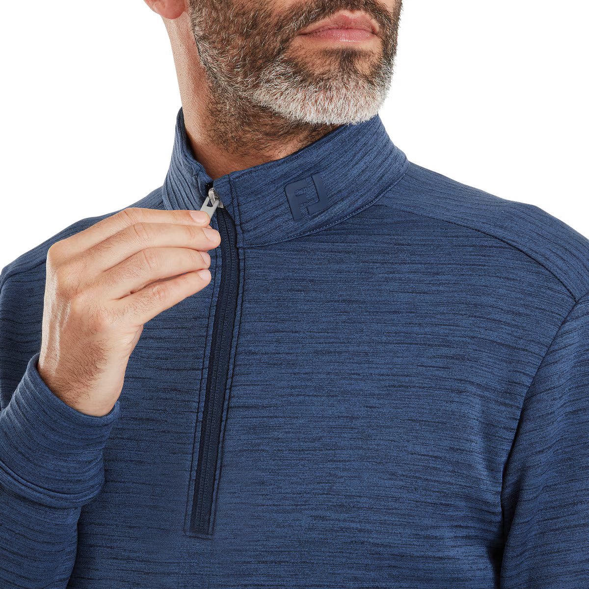 FootJoy ThermoSeries Space Dye Midlayer felpa da uomo, navy