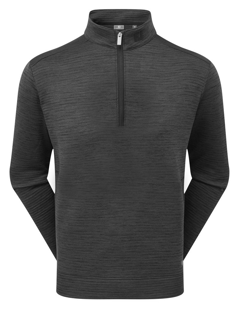 FootJoy ThermoSeries Space Dye Midlayer felpa da uomo, nera