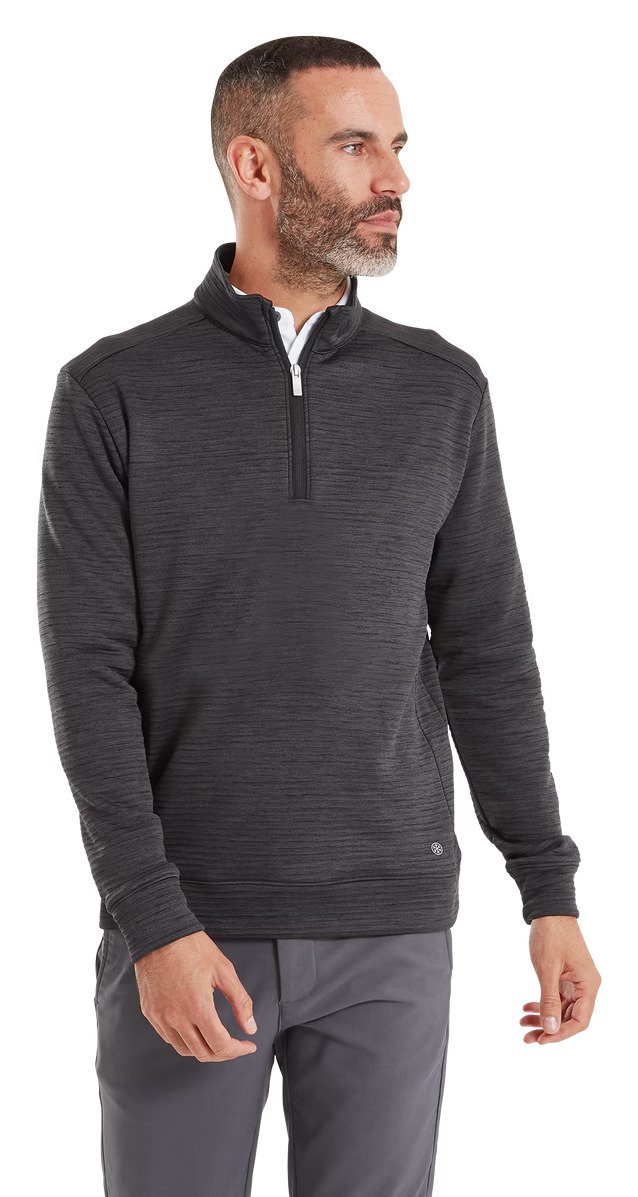 FootJoy ThermoSeries Space Dye Midlayer felpa da uomo, nera