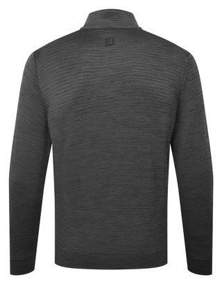 FootJoy ThermoSeries Space Dye Midlayer felpa da uomo, nera