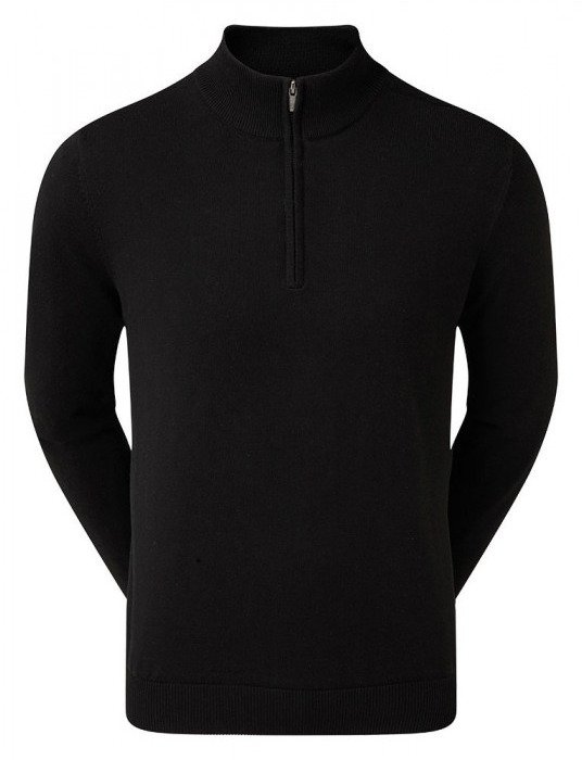 FootJoy drirelease Half-Zip Lined maglione da uomo, nero