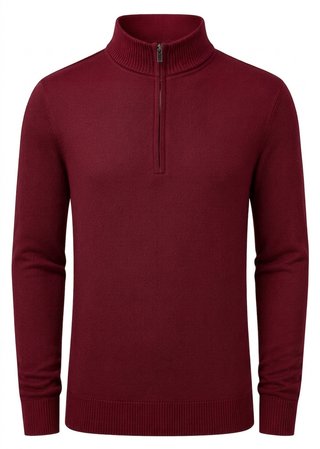 FootJoy drirelease Half-Zip Lined maglione da uomo, rosso