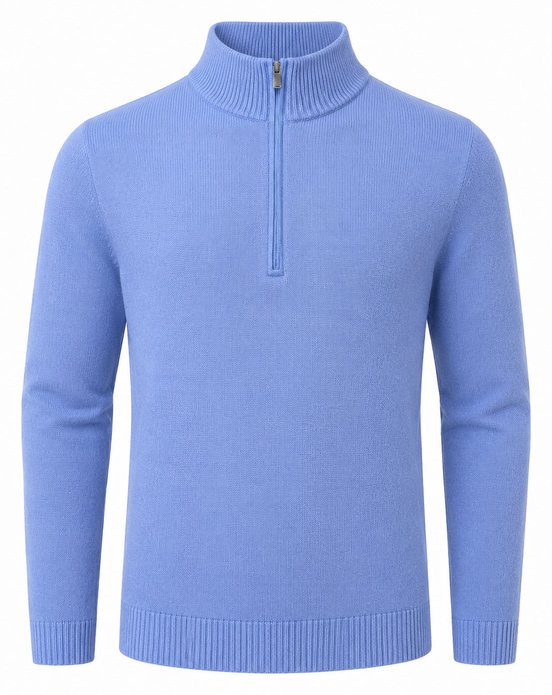 FootJoy drirelease Half-Zip Lined felpa da uomo, heather blue