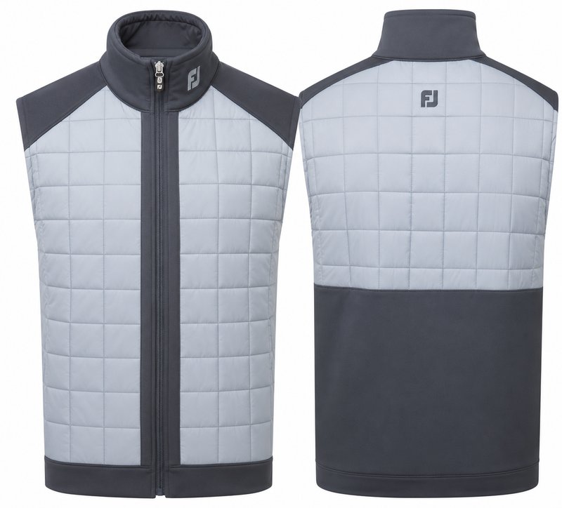 FootJoy ThermoSeries Lightweight Insulated gilet da uomo, charcoal/grey