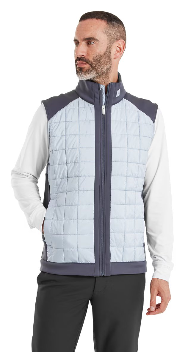 FootJoy ThermoSeries Lightweight Insulated gilet da uomo, charcoal/grey
