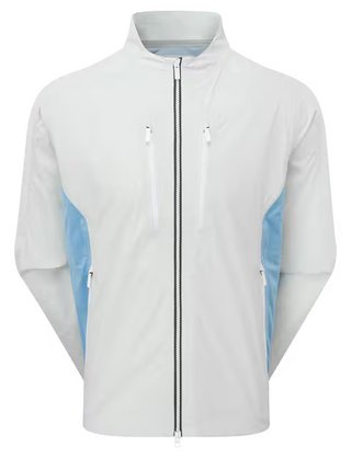 FootJoy Hydro Innovation Arcus giacca da uomo, oyster grey/mid blue