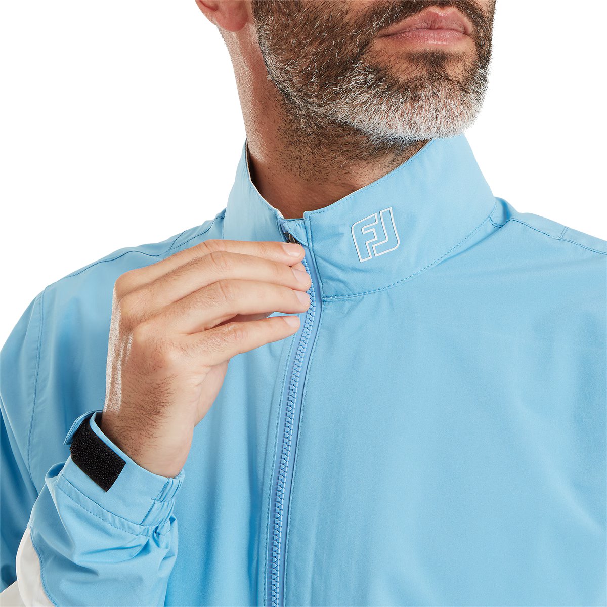 FootJoy HydroLite X giacca da uomo, mid blue/oyster grey