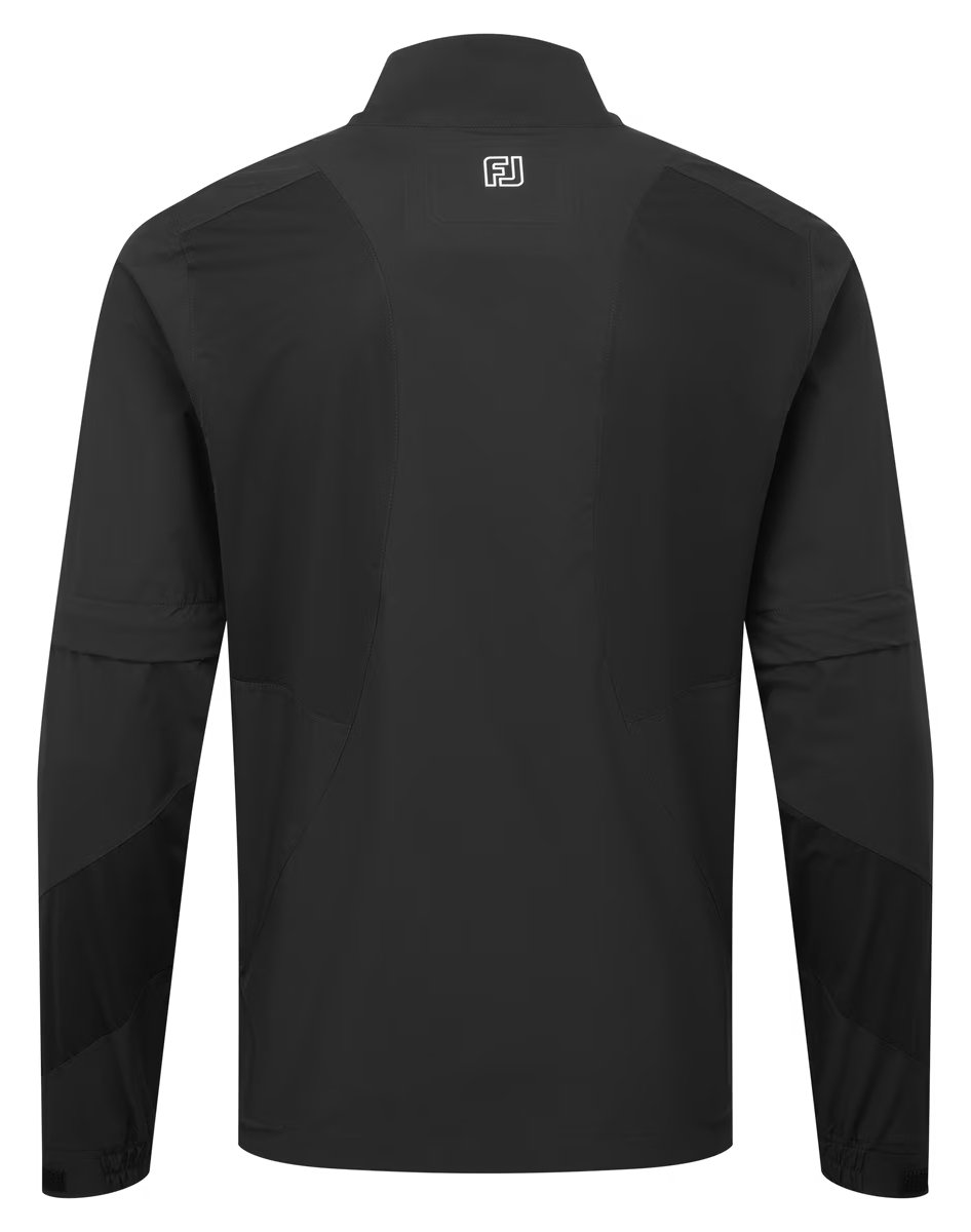 FootJoy HydroLite X da uomo giacca antipioggia a maniche corte, nera