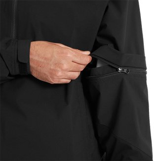 FootJoy HydroLite X da uomo giacca antipioggia a maniche corte, nera