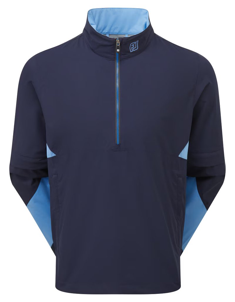 FootJoy HydroLite X Short Sleeve Rain camicia antipioggia da uomo, navy/blu medio