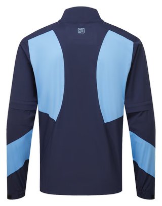 FootJoy HydroLite X Short Sleeve Rain camicia antipioggia da uomo, navy/blu medio