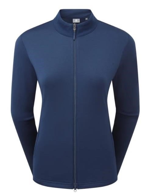FootJoy ThermoSeries Full-Zip Midlayer felpa da donna, navy