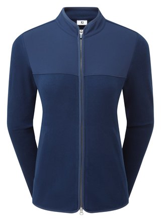 FootJoy MicroFleece Full-Zip Midlayer felpa da donna, navy