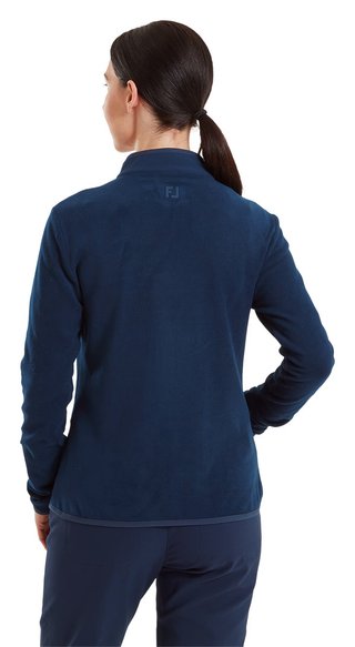 FootJoy MicroFleece Full-Zip Midlayer felpa da donna, navy