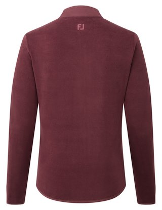 FootJoy MicroFleece Full-Zip Midlayer felpa da donna, port