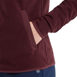 FootJoy MicroFleece Full-Zip Midlayer felpa da donna, port