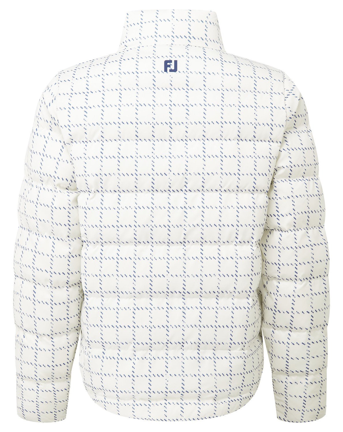 FootJoy ThermoSeries Insulated giacca da donna, off white/navy distressed plaid
