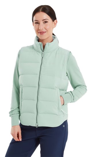 FootJoy ThermoSeries Insulated gilet da donna, eucalyptus